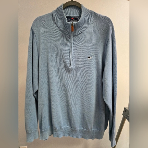 Vineyard Vines Quarter Zip Sweater - Picture 1 of 3